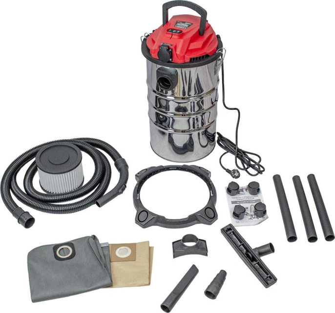 Строительный пылесос EDON ED-VC30P,  серебристый [21363]