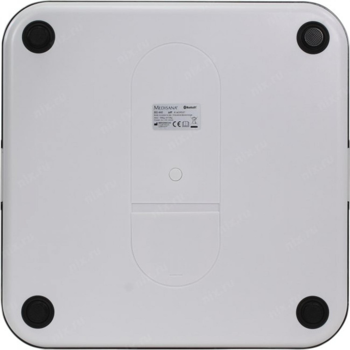 Весы напольные электронные Medisana BS 440 Connect макс.180кг черный