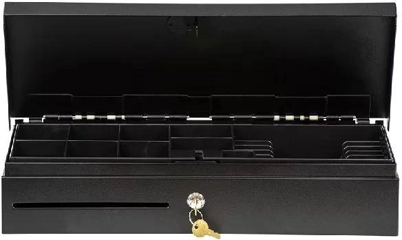 Ящик денеж. Атол 38714 FlipTop-B 14отдел. черный