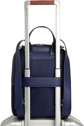 Рюкзак женский Piquadro Lyra CA5566W92T/BLU темно-синий нейлон/натур.кожа