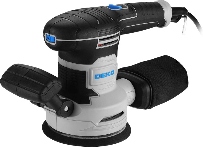 Эксцентриковая шлифмашина Deko DKG600 600Вт D125/150мм 084-1059