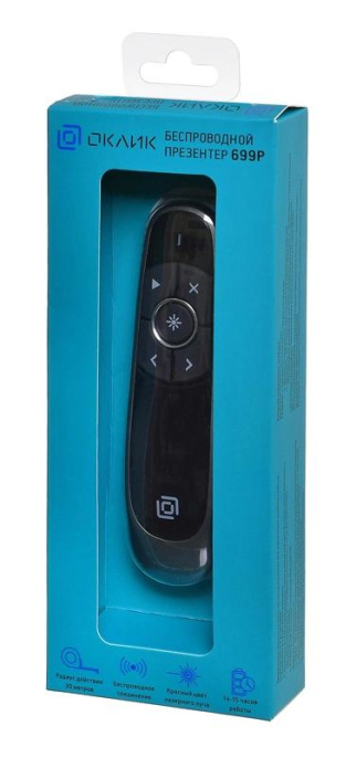 OKLICK Презентер Оклик 699P Radio USB 30м черный