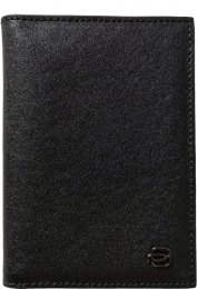 Обложка для документов Piquadro Black Square PP5256B3/N черный кожа натуральная