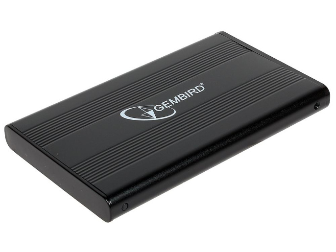 Gembird EE2-U2S-5 Внешний корпус 2.5" Gembird EE2-U2S-5, черный, USB 2.0, SATA
