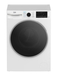 Стиральная машина Beko B3DFR57H23W, с фронтальной загрузкой, 7.5кг, 1200об/мин, с паром, с сушкой, инверторная