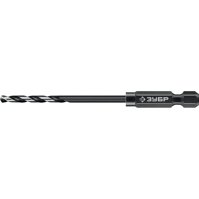 Cверло по металлу для винтовертов и шуруповертов ЗУБР Impact Ready НЕХ-1/4", 2.0x69 мм 29623-2_z01