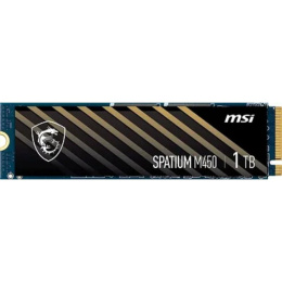 SSD жесткий диск PCIE 4.0 NVME M.2 1TB SPATIUM M450 1TB MSI S78-440L980-P83