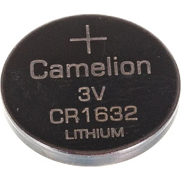Camelion CR1632 BL-1 CR1632-BP1, батарейка литиевая,3V 1 шт. в уп-ке