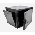 ЦМО Шкаф телекоммуникационный настенный разборный 9U 600 x 520 съемные стенки, дверь металл, цвет черный ШРН-М-9.500.1-9005