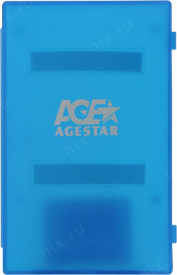 Мобильное шасси AgeStar SUBCP1-Blue (Внешний бокс для 2.5" SATA HDD USB2.0)
