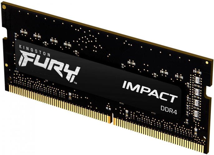 Оперативная память Kingston Fury Impact KF426S15IB/8 DDR4 - 1x 8ГБ 2666МГц, для ноутбуков SO-DIMM , Ret