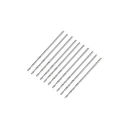 Сверло по металлу (10 шт; 1х35 мм; HSS; цилиндрический хвостовик) ТУНДРА 1119665