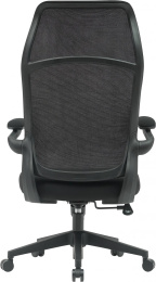 Кресло Cactus CS-MC505-BK черный сиденье черный сетка/ткань крестов. пластик