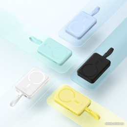 Портативное зарядное устройство Baseus P1002210B113-00 Magnetic Mini Wireless Fast Charge Type-C Edition 10000mAh 30W Cluster Black (PPCXM10T)