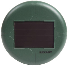 Отпугиватель Rexant 71-0027 ультразвуковой портативный 400-1000 кГц р.д.:30м зеленый/серебристый