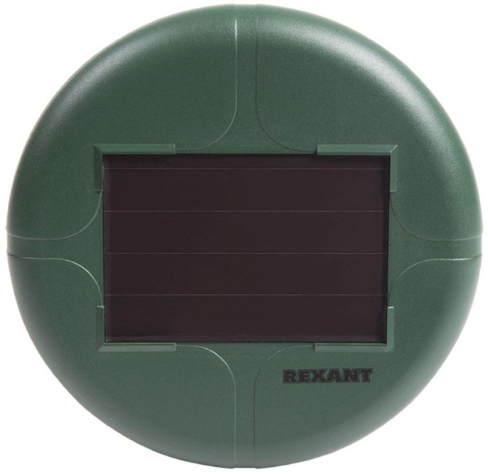 Отпугиватель Rexant 71-0027 ультразвуковой портативный 400-1000 кГц р.д.:30м зеленый/серебристый