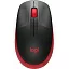 Манипулятор Logitech Wireless Mouse M190 (RTL) USB 3btn+Roll беспроводная 910-005908 black\red