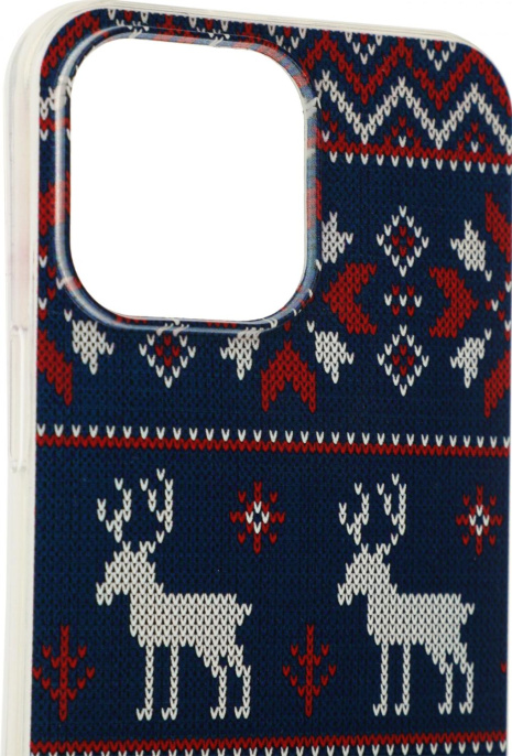 Чехол клип-кейс Redline для Apple iPhone 14 Pro Max mObility art прозрачный УТ000038143