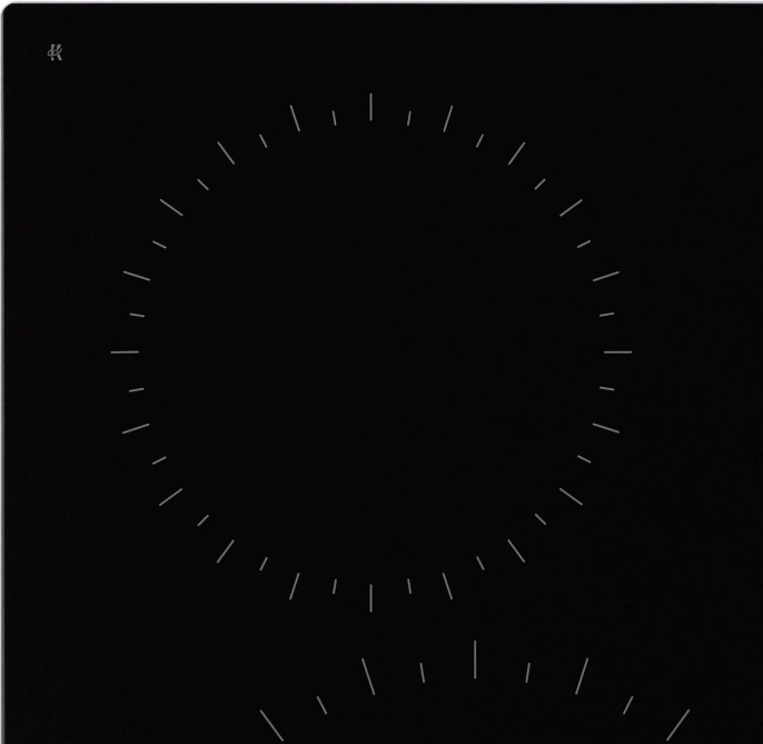 Варочная поверхность Krona 60 BL 1DZTK черный