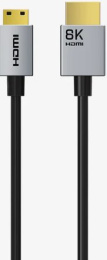 Кабель CABLETIME CH15L (CT-HDC8K-AG2) 2 м, Mini HDMI-HDMI 8K60Hz
