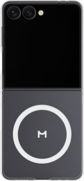 Чехол для смартфона Magssory CPL033 для Samsung Galaxy Z Flip 7 Прозрачный поликарбонат, с магнитами