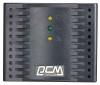 Стабилизатор напряжения PowerCom TCA-1200 черный [tca-1200 black]