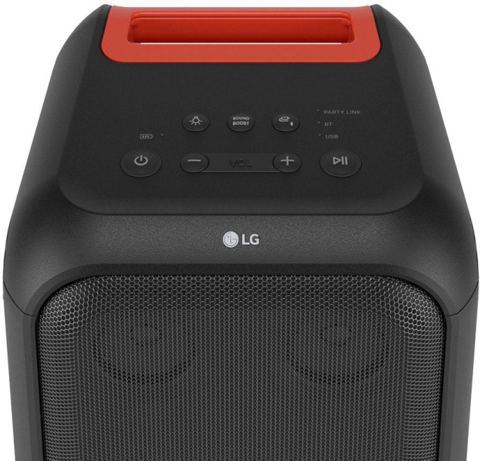Музыкальный центр LG XBOOM XL5S, 200Вт, с караоке, Bluetooth, USB, черный