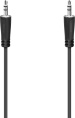 Кабель аудио HAMA H-205115, Jack 3.5 m - Jack 3.5 m , 0.75м, черный [00205115]