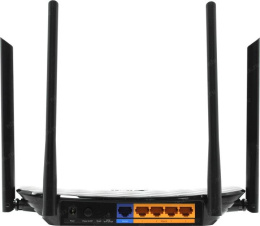 Wi-Fi роутер TP-LINK ARCHER C6,  Wi-Fi 5,  AC1200,  2.4/5ГГц, 4 LAN,  черный