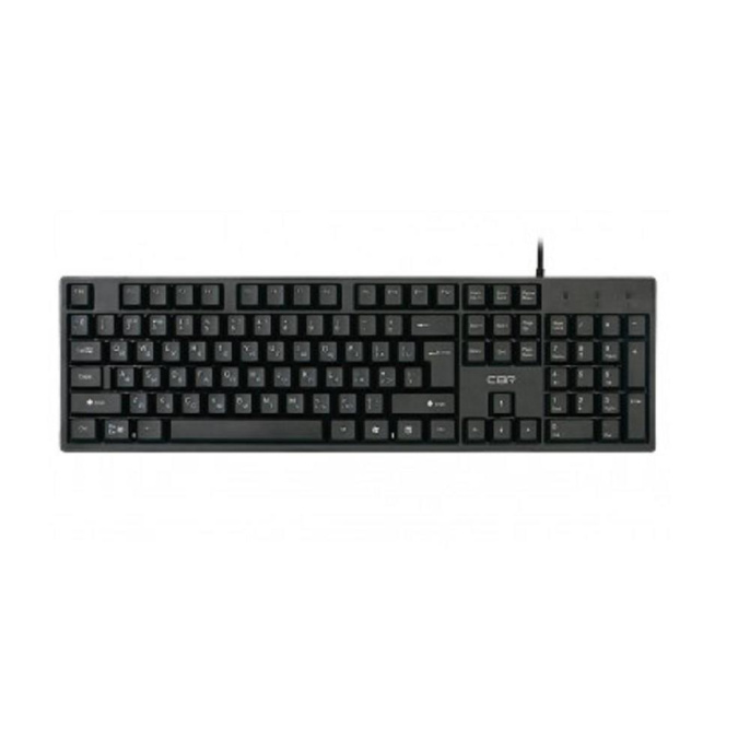 CBR KB 112, Клавиатура проводная полноразмерная, USB, 104 клавиши, длина кабеля 2 м