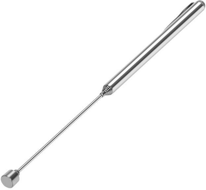 Захват магнитный WorkPro WP319006 телескопичесикй, антенна из нержавеющей стали, мощный магнит, удлиняется до 650мм