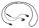 Гарнитура вкладыши Samsung EO-IC100 1.2м черный проводные в ушной раковине (EO-IC100BBEGRU)