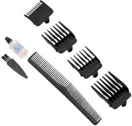 Машинка для стрижки Polaris PHC 0705 синий 7Вт насадок в компл:4шт