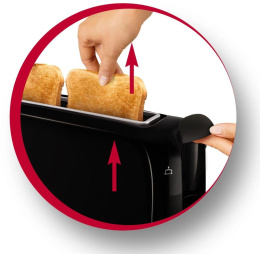 Тостер Moulinex LT160830 720Вт черный