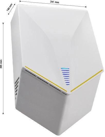 Сушилка для рук G-Teq 8860 PW 1000Вт белый (11.38)