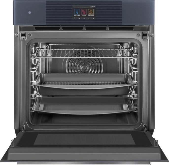 Духовой шкаф Электрический Smeg Linea SO6104APG серый/серебристый