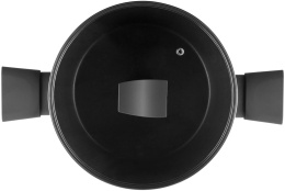 Кастрюля 4.2л Polaris Kontur 24C,  алюминиевая, с крышкой [015082]