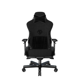 Кресло игровое Anda Seat T-Pro 2, цвет чёрный, размер XL 180кг , материал ткань модель AD12XL