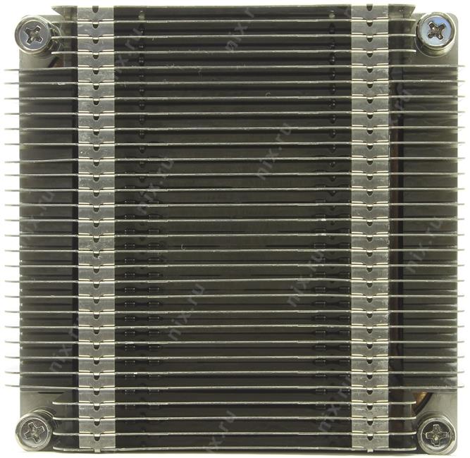 Охладитель Supermicro SNK-P0047P 1U 2011, радиатор без вентилятора, Cu+Al