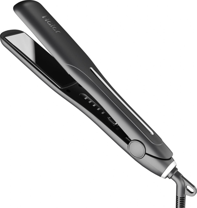 Выпрямитель Haier HHS-618 53Вт черный макс.темп.:220С покрытие:титаново-керам. FZ000TD00RU