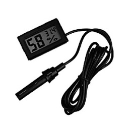 Термометр с гигрометром цифровой Kromatech, с внешним датчиком NG-FY12