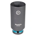 Головка ударная удлиненная торцовая Impact Black 27x81.5 мм, 1/2"DR Makita E-16536