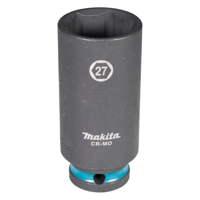 Головка ударная удлиненная торцовая Impact Black 27x81.5 мм, 1/2"DR Makita E-16536