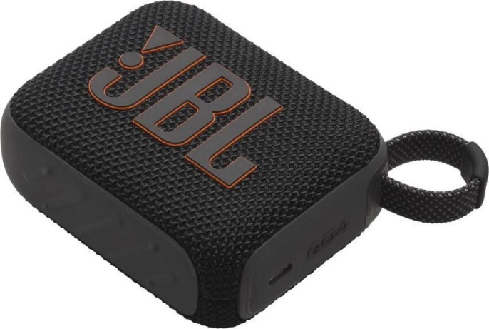 Колонка портативная JBL GO 4, 4.2Вт, черный [jblgo4blk]