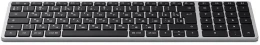 Клавиатура беспроводная Satechi Slim X2 Bluetooth Keyboard - русская раскладка. Цвет: серый космос