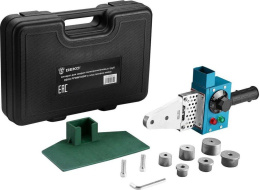 Сварочный аппарат для пластиковых труб DEKO PPWM1600W,  1.6кВт,  до 300°С,  кейс [063-4203]