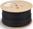 Кабель информационный Cabeus UTP-4P-Cat.5e-SOLID-OUT-LSZH-UV кат.5E UTP 4 пары LSZH универсальный 305м черный (17690658)