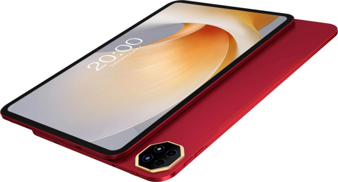 Планшет Teclast T65Plus G99 2.2 8C RAM8Gb ROM128Gb 13.4" IPS 1920x1200 4G Android 15 красный 13Mpix 8Mpix BT WiFi microSD 1Tb 10000mAh 32hr (24969997)