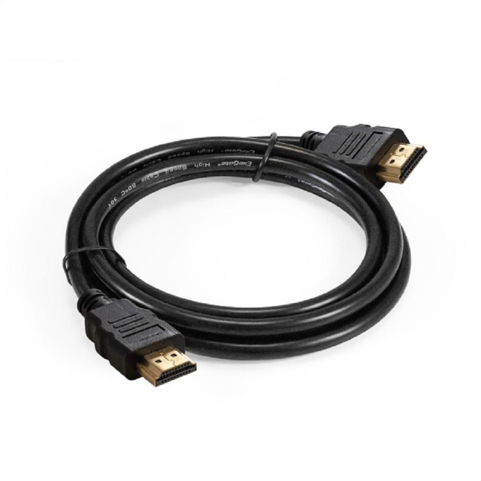 Кабель HDMI ExeGate EX-CC-HDMI-1.5 19M/19M, 1,5м, v1.4b, позолоченные контакты EX294683RUS