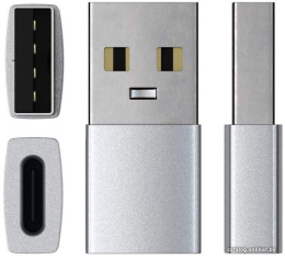 Адаптер Satechi USB Type-A to Type-C. Цвет серебристый. (ST-TAUCS)
